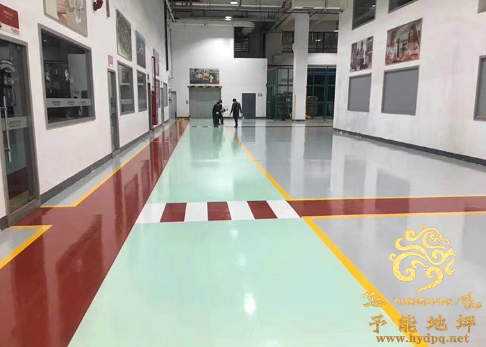 金山環(huán)氧砂漿地坪為什么需要在色漆涂布二道涂層